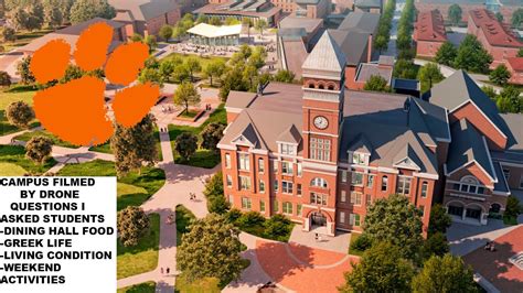 clemson university campus tour|clemson university campus tour schedule.